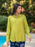 Bali Green Slub Shirt