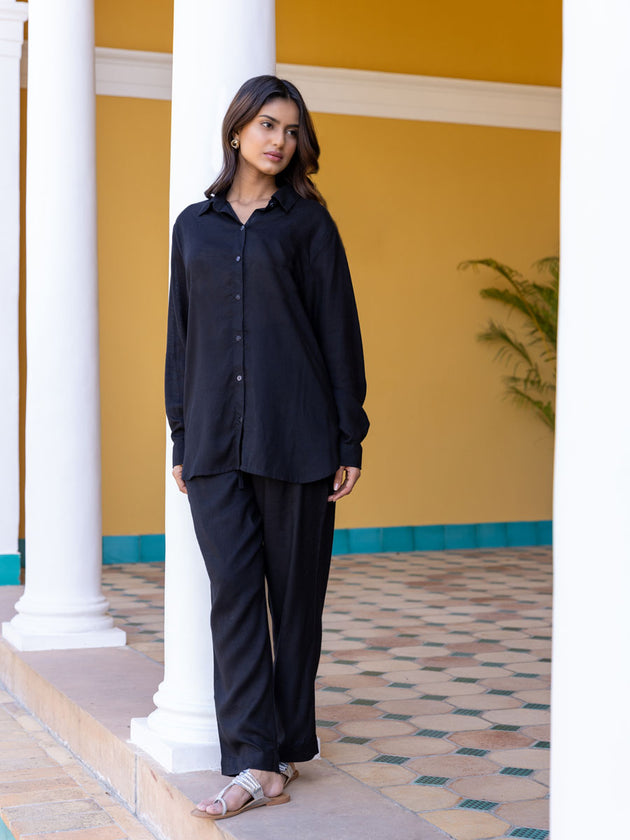 Aarya Black Co-ord Set of 2