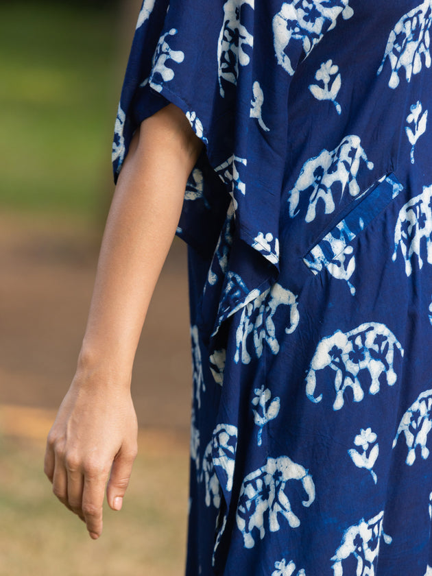 Set of 2 - Dhun Indigo Shirt Dress and Palazzo