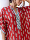 Set of 2 - Durga Kaftan Kurta and Palazzo - Pinklay