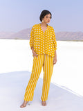 Set of 2 - Emily Kaftan Top and Pants - Pinklay