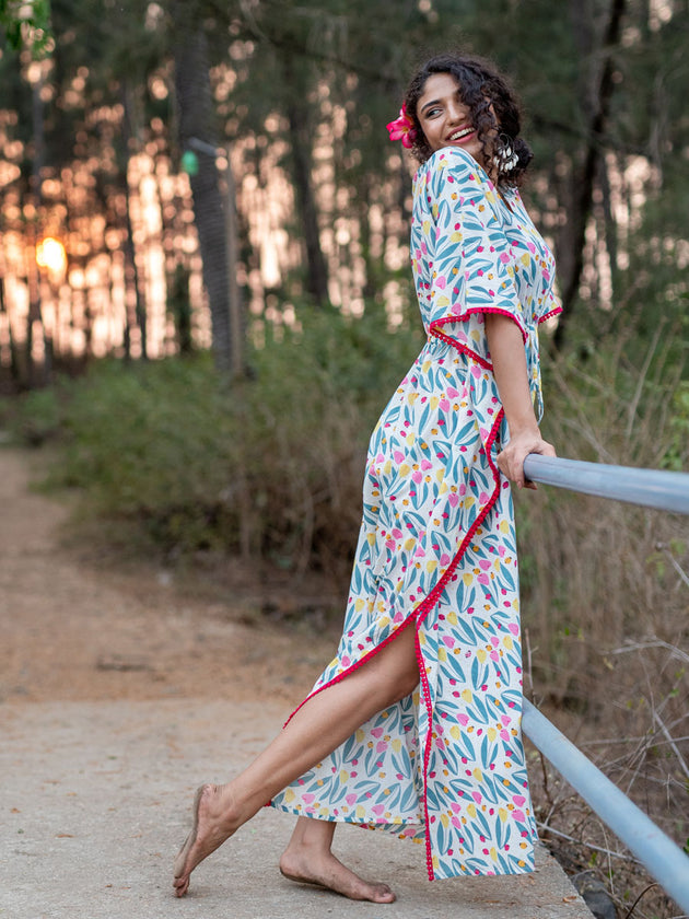Te Amo Cotton Kaftan
