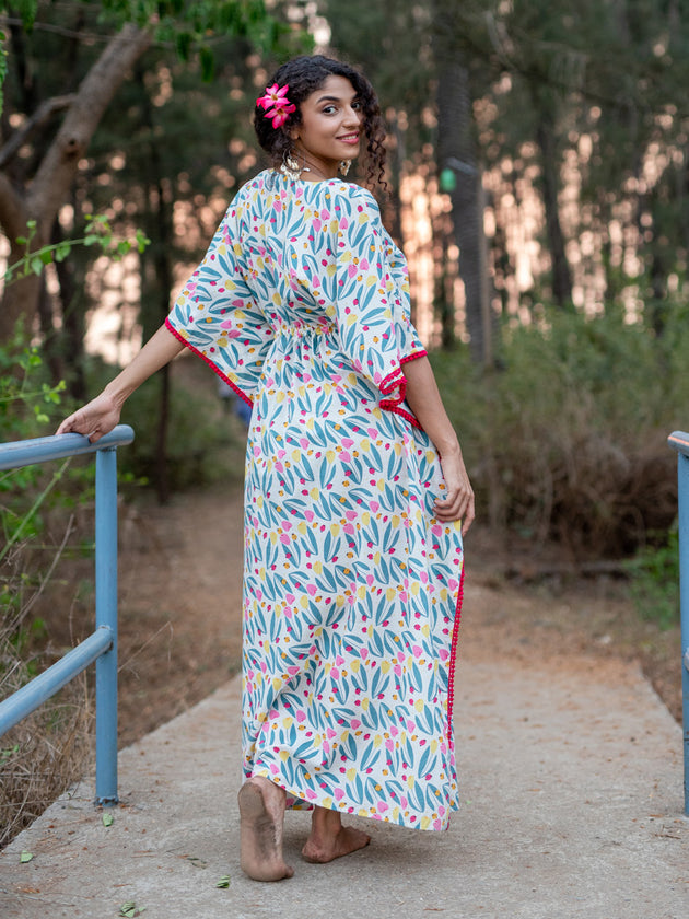 Te Amo Cotton Kaftan