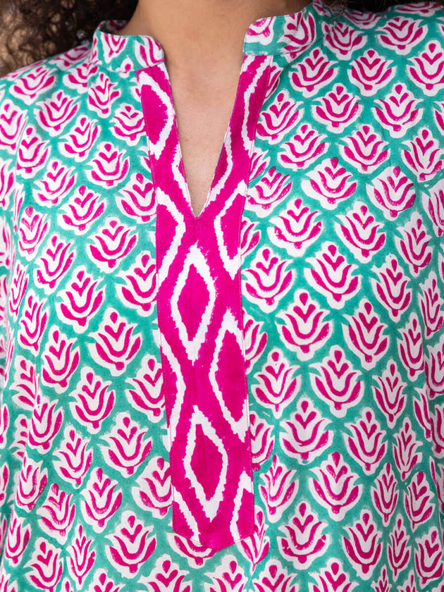Kalindi Modal Kaftan Kurta