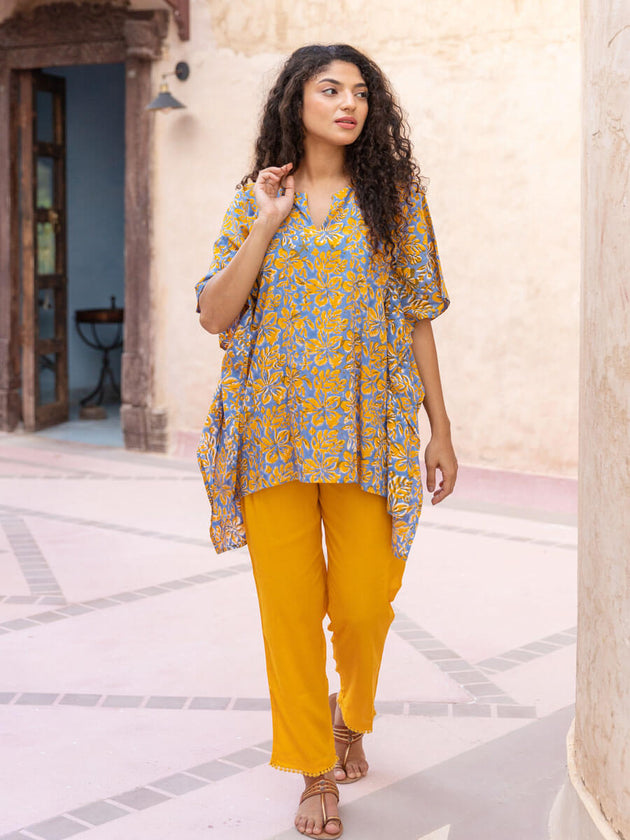 Set of 2 - Anika Kaftan Top and Trousers