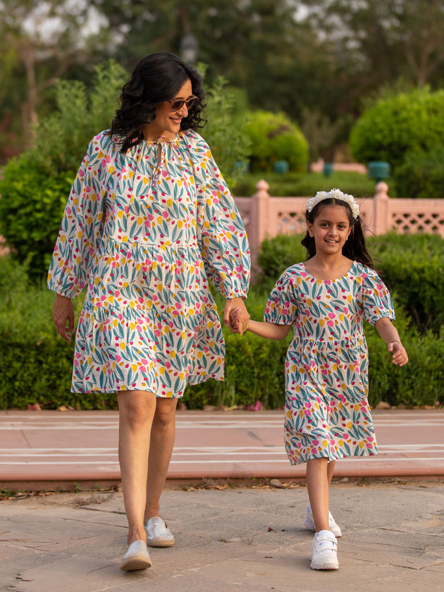 Kulfi Organic Cotton Tip-up Dress
