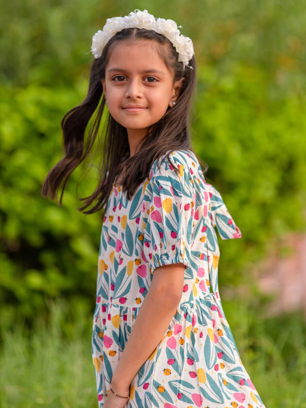 Kulfi Organic Cotton Tip-up Dress