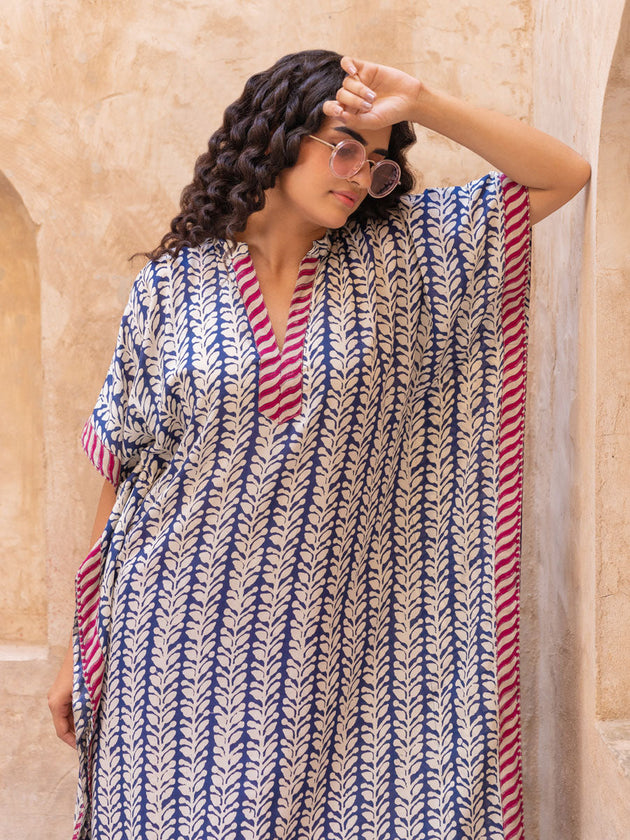 Set of 2 - Cocktail Kaftan Kurta and Palazzo - Pinklay