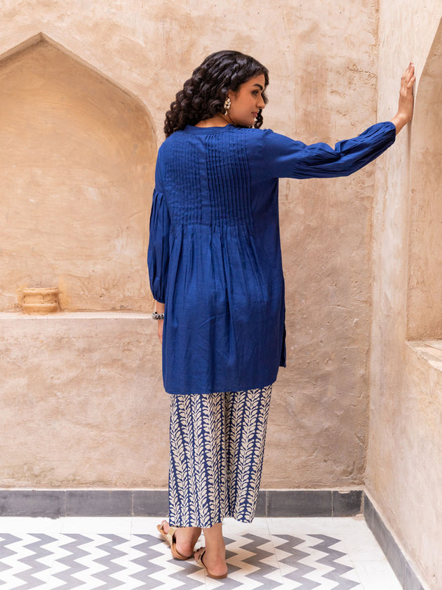 Jewel Pintuck Shirt Kurta