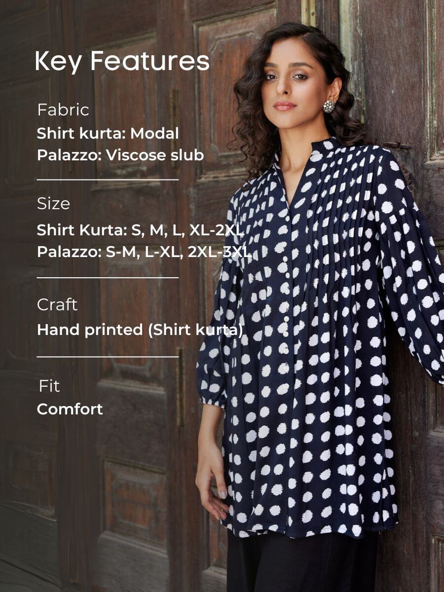 Latest polka dot suit & kurti designs|| cotton dot printed kurti|| printed  kurti & suit designs|| - YouTube