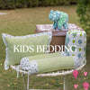 Pinklay kids bedding - handblock printed bedding sets, quilts, pillow set, doll, bolsters, gifting set in 100% GOTS certified organic cotton with azo-free dyes.