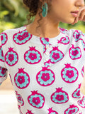 Kanmani Block Printed Cotton Co-ord Set - Pinklay
