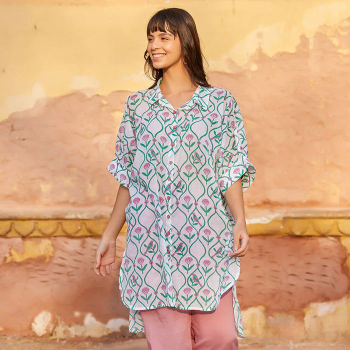 Oversized Shirts - Pinklay