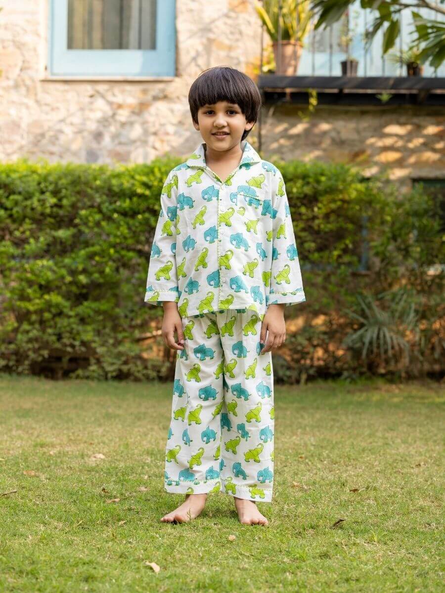Wildwood Unisex Organic Cotton Pajama Set