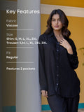Aarya Black Co-ord Set of 2