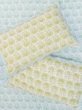 Set of 5 - The Baagh Hand Block Printed Bed Set - Pinklay