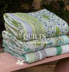 Hand block printed, hand quilted, and handcrafted quilts perfect for cozy, artisanal home décor – Pinklay