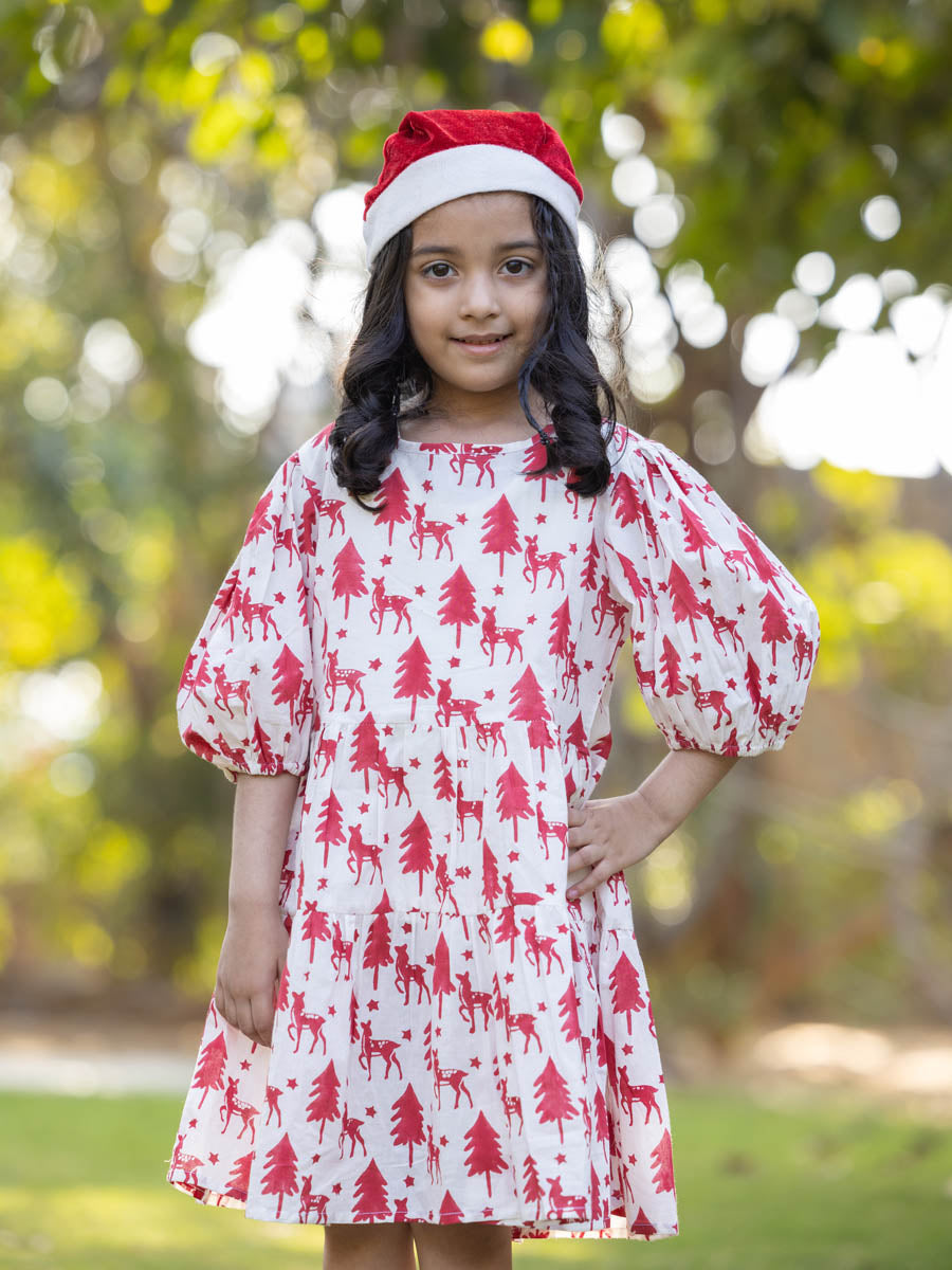 organic cotton christmas dress Touched by Nature Infant and Baby Girl Organic Cotton Dress and Cardigan, Christmas Cookies
