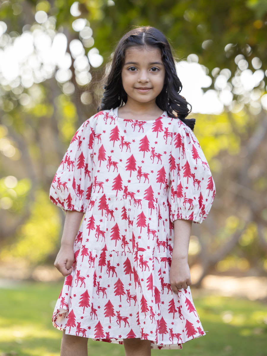 Red & White Girls Organic Cotton Pocket Dress – Pinklay Red & White Girls Organic Cotton Pocket Dress – Pinklay