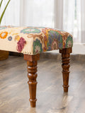 Abhinandan Solid Wood Bench With Upholstery