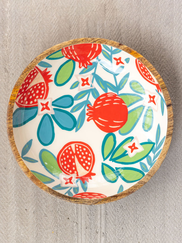 Chashme Shahi Wooden Bowl - Medium - Pinklay