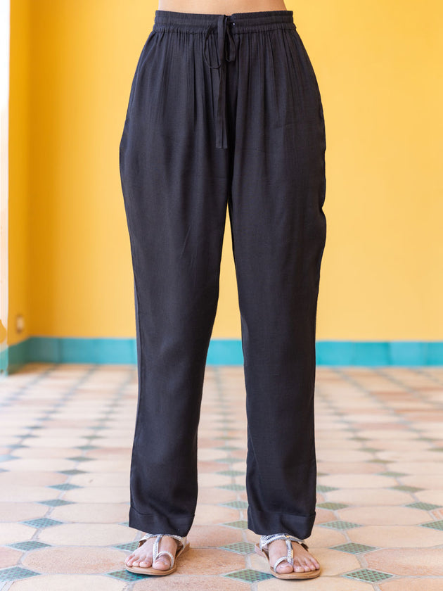 Aarya Black Co-ord Set of 2