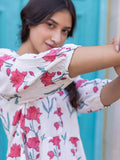 Set of 2 - Nagam Hand Block Top and Trousers - Pinklay