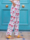 Set of 2 - Nagam Hand Block Top and Trousers - Pinklay
