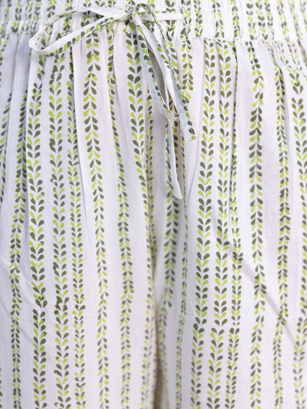 Set of 3 - Gulnaz Cotton Kurta, Palazzo and Dupatta