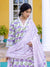 Saumya Block Printed Mulmul Dupatta - Pinklay