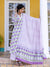 Saumya Block Printed Mulmul Dupatta - Pinklay