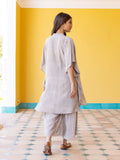 Set of 2 - Maatangi Modal Kaftan Shirt Dress and Palazzo