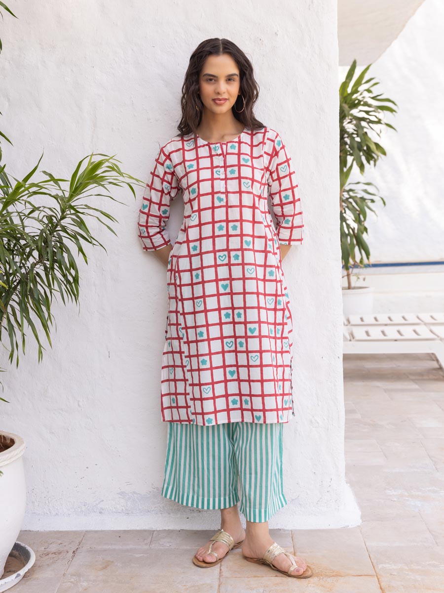 Buy Kurta Palazzo Set & Kurti Set For Women - Apella