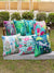 Set of 7 - Gardens of India Cushion Covers - 18 Inch - Pinklay