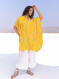 Set of 2 - Sylvie Hand Printed Shirt Dress and Palazzo - Pinklay