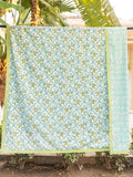 Utsav Block Printed Muslin Dohar - Pinklay