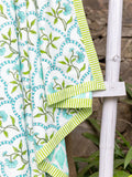 Utsav Block Printed Muslin Dohar - Pinklay
