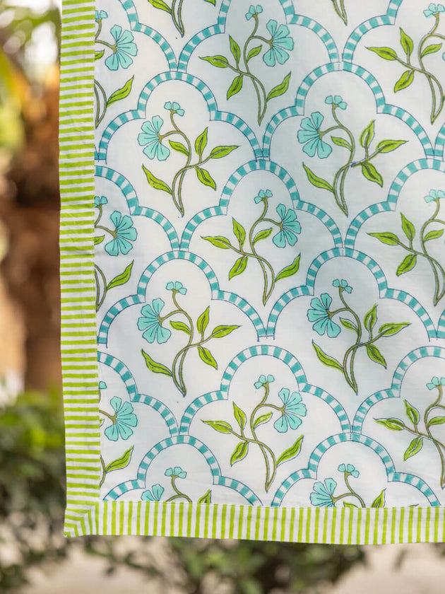 Utsav Block Printed Muslin Dohar - Pinklay