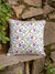 Vartika Hand Block Printed Cotton Cushion Cover - 18 Inch