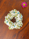 Set of 2 - Tiny Tulip Cotton Scrunchie - Pinklay