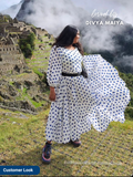 Senorita Balloon Sleeve Dress
