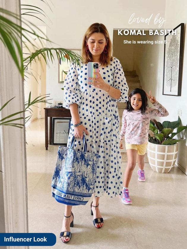 Senorita Balloon Sleeve Dress
