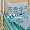 Handcrafted cotton bedsheets with festive hand block prints for sustainable and luxury home décor – Pinklay