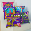 Pinklay artisanal cushions for home decor – Morocco inspired original prints, digitally printed cushion covers.
