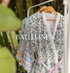 Luxury loungewear cotton bath linens with hand block prints, perfect for festive gifting and at-home relaxation – Pinklay