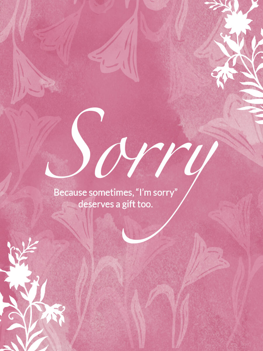I'm Sorry E-Gift Card