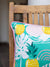 Nova Turquoise Cotton Cushion Cover - Pinklay