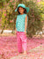 Jill Organic Cotton Top & Pants Set - Pinklay