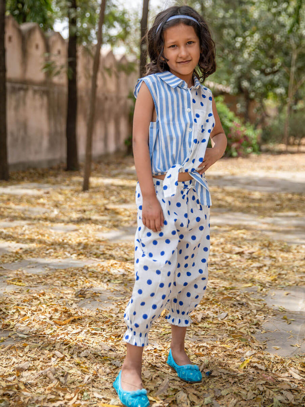 Polka Love Top & Pants Set - Pinklay