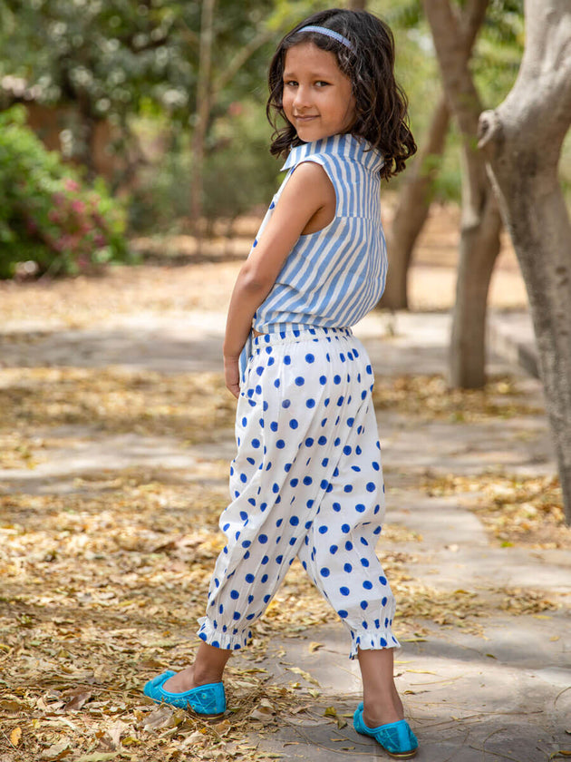 Polka Love Top & Pants Set - Pinklay